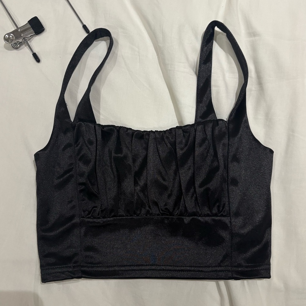 Satin top